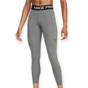 Nike Women's Heather Gray Pro Leggings Sz.S EUC